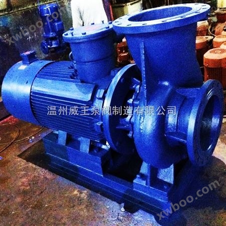 管道泵生产厂家：ISWR卧式热水管道增压泵