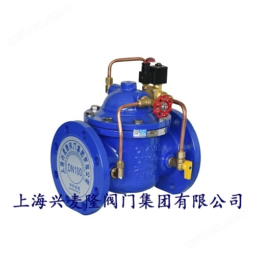 上海兴麦隆 电动控制阀 消防排水管道