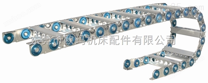 机床电缆保护桥式钢制拖链