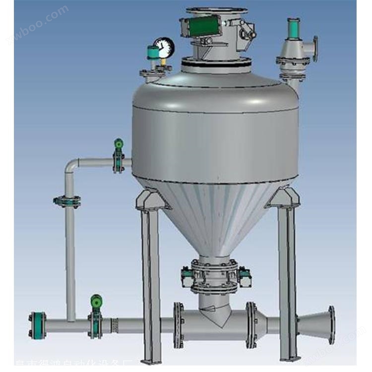 粉体气力输送泵价格 低压气力连续输送泵 得鸿气力粉末运输泵