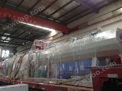 张家港市华德机械pe50-200塑料管材挤出机生产线辅机真空定径箱
