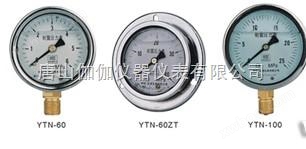YTN（YN）耐震压力表/YTN-B不锈钢耐震压力表