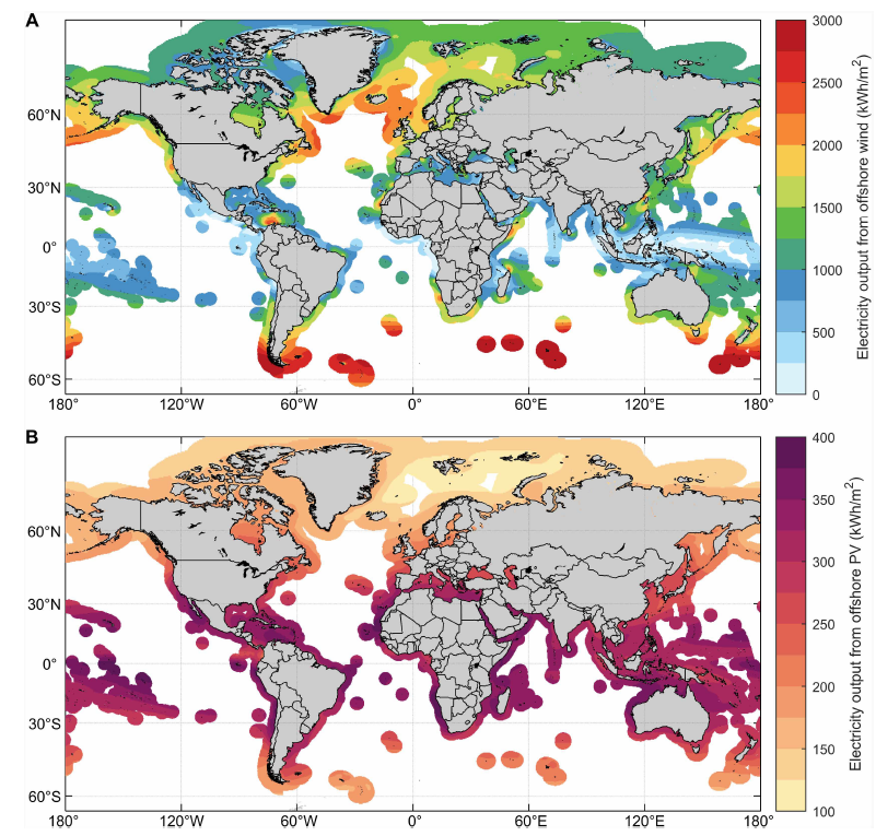 四川大学水利水电学院林鹏智教授发文揭示全球海上风电和太阳能光伏资源在低碳转型中的作用